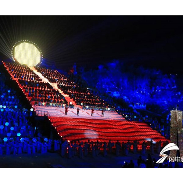 菏泽央视春晚泰安站御用升降舞台